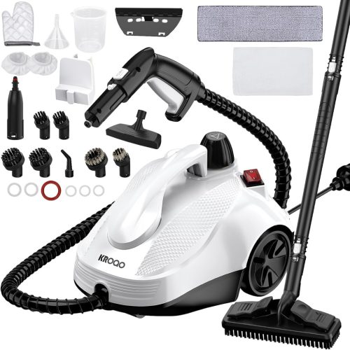 KROQO SW618-D Gőztisztító 1,5 L, 23 Tartozék