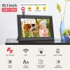 BIGASUO 10.1 hüvelykes WiFi digitális képkeret 32GB memóriával