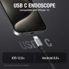 Teslong 3 méteres vízálló endoszkóp kamera iPhone és Android kompatibilitással