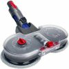 QUMOX Motoros Felmosófej Dyson V7 V8 V10 V11 V15 Porszívókhoz - 6 Cserélhető Mop, Átlátszó, 0.5 L Vízkapacitás