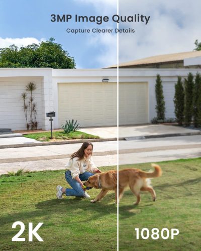 ieGeek ZS-GX3S 2K WiFi Kamera Rendszer Kültéri/Beltéri