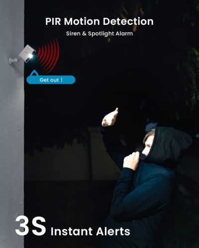 ieGeek ZS-GX3S 2K WiFi Kamera Rendszer Kültéri/Beltéri