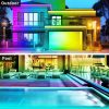 Vimeepro 20m Vízálló Kültéri LED Szalag, RGB, Zene Szinkronizálás, Távirányítóval