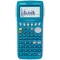 Casio Graph 25+EII Grafikus Számológép, 6,4cm (2.5") Kijelző, 8 Sor 21 Karakter, 20 kB Memória, Ikonmenü, Vizsgamód, 4×AAA Elem, Kék Szürke