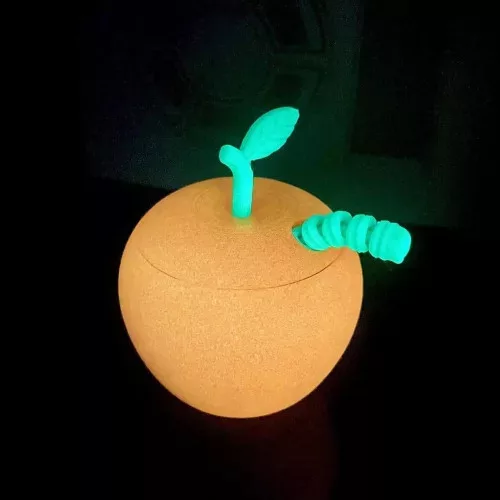 Everyglow 3D nyomtató szál, 1,75 mm PLA szál, Sötétben Világító