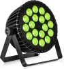 BETOPPER LPC1818 Színpadi LED PAR Lámpa, 18x18W RGBWA+UV, 200W, F Energiaosztály, Alumínium, Fényerős, Hangvezérlés, Színváltás, Modern