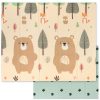 Sweety Fox XXL Bébi Játszószőnyeg 150x180x1 cm Vastag Hab