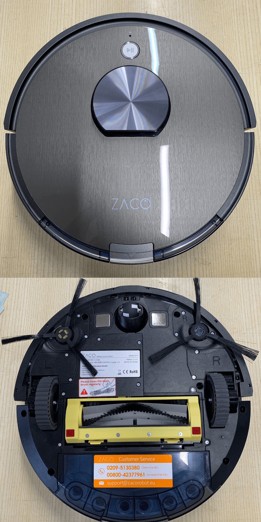 Csomag valós állapota