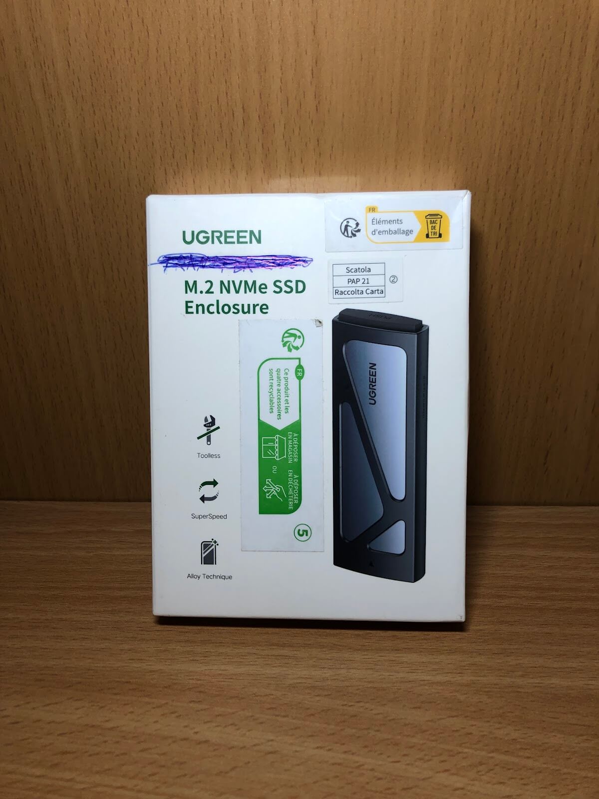 Csomag valós állapota