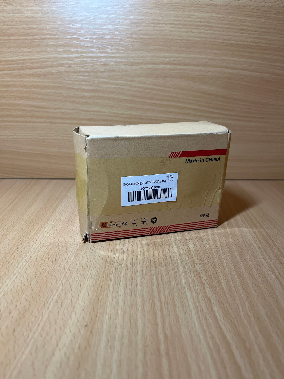 Csomag valós állapota