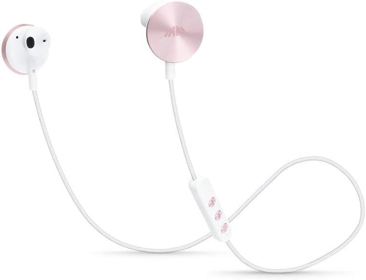 I.am+ BUTTONS Vezeték Nélküli Fülhallgató, Rózsaarany, Bluetooth 4.0, 120 Órás Készenléti Idő, Siri Támogatás, Magas Hangminőség