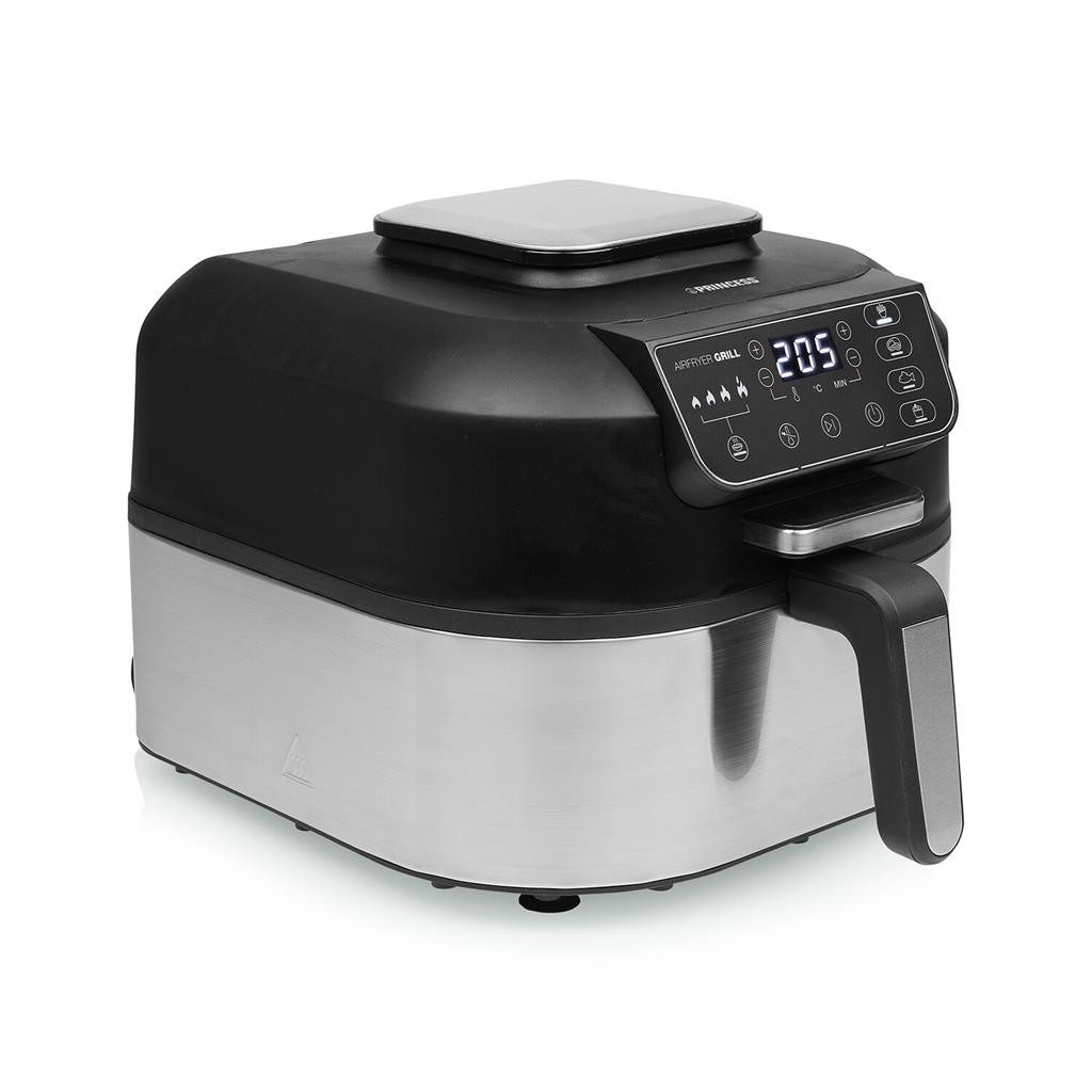 Princess 182092 Airfryer Grill 2 az 1-ben 5,6L - 1760W, 265°C