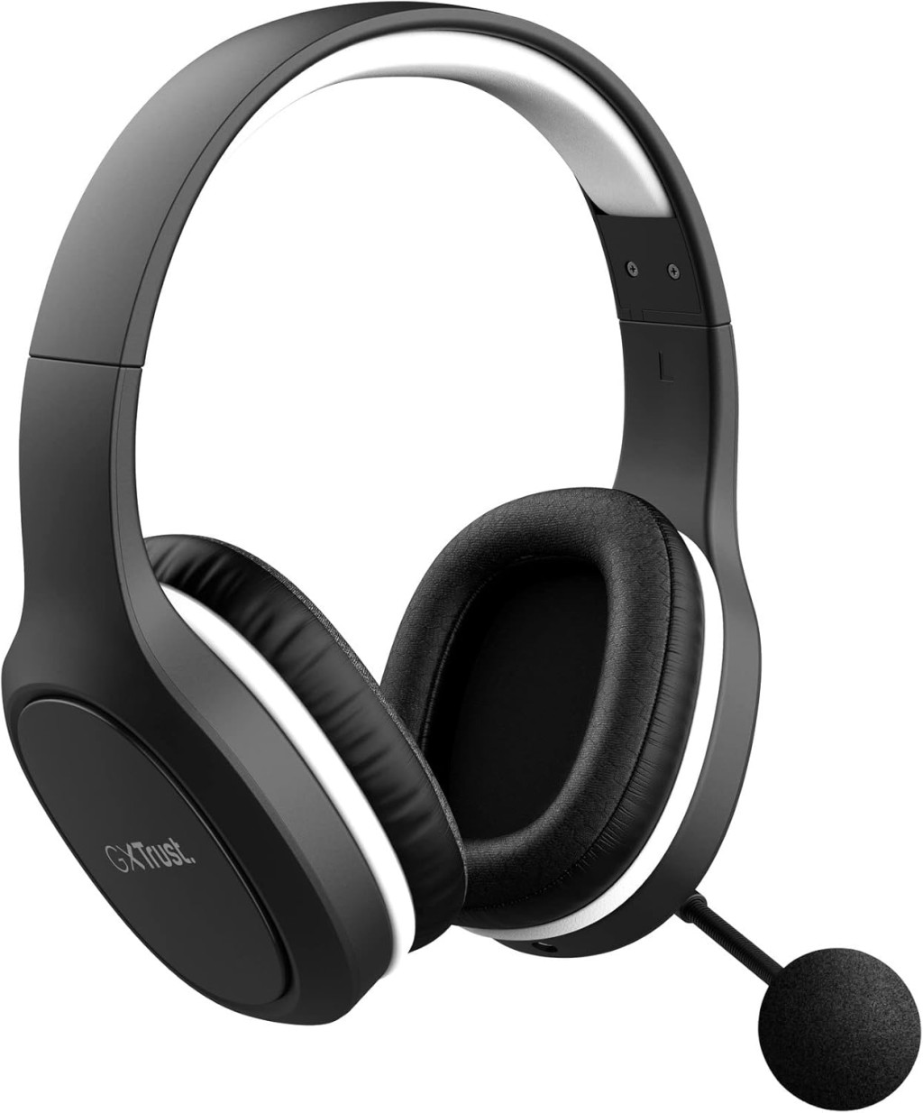 Trust Gaming GXT 391 Thian Vezeték Nélküli Gamer Fejhallgató, 5.8 Ghz, USB Dongle, Over Ear, 13 Óra Játékidő, 40 Mm Hangszóró, 3.5 mm Jack, Fekete